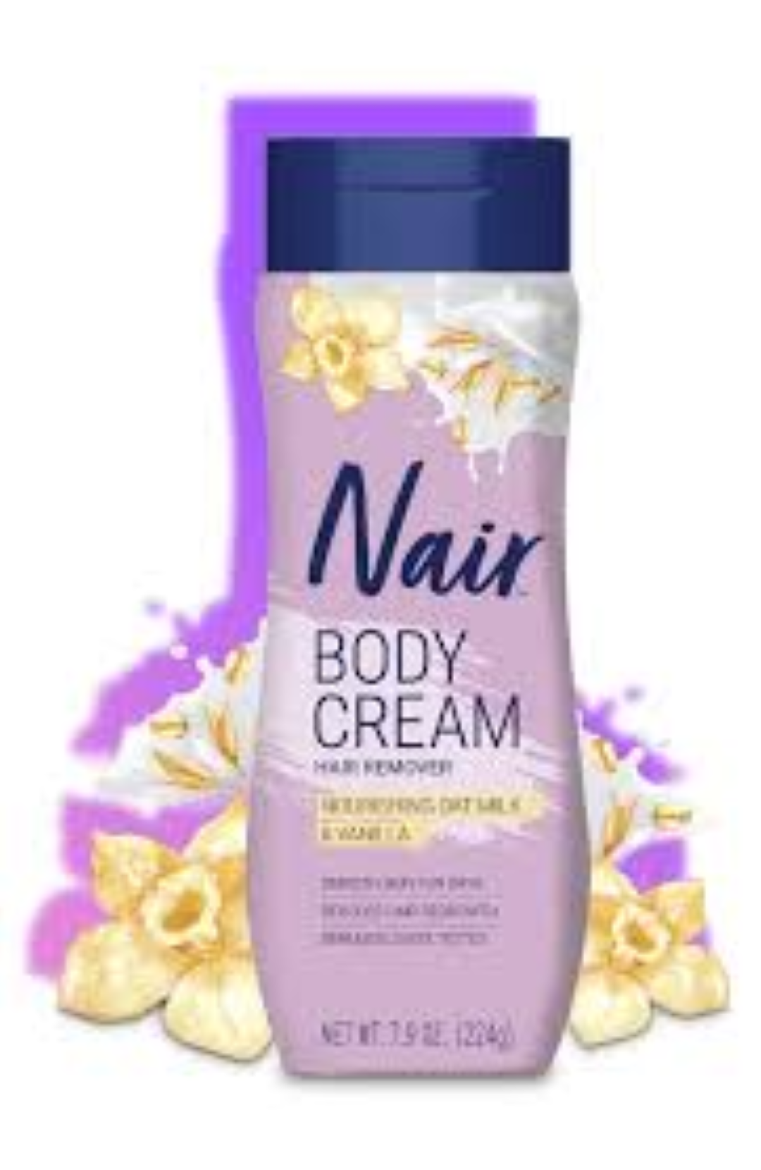 NAIR MOIST LEG N BODY H/REMOVER CRM BABY OIL 80ML